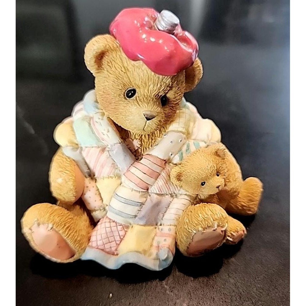 Cherished Teddies Can’t Bear to See You Under the Weather Vintage Enesco 215856